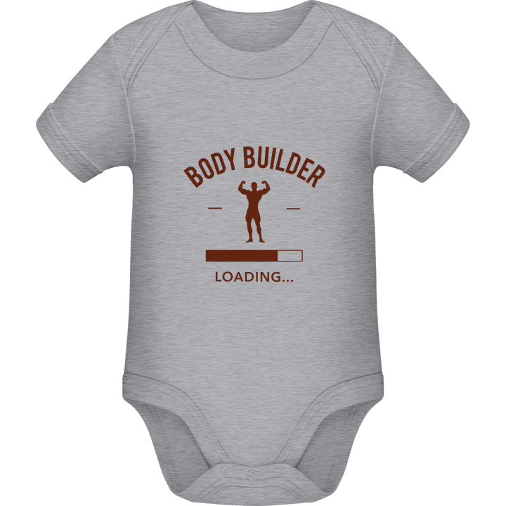 Body Builder Loading Baby romper kostym contain pic