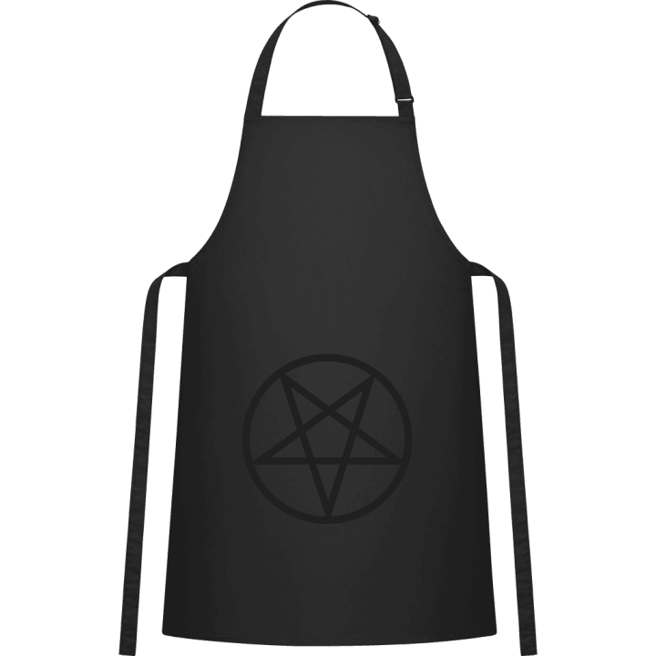 Inverted Pentagram Kitchen Apron contain pic