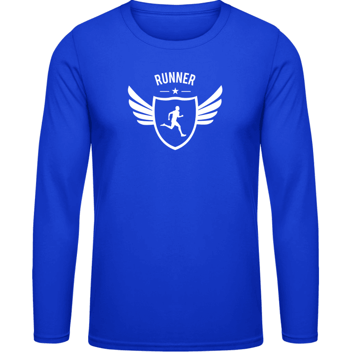 Runner Winged T-shirt à manches longues contain pic