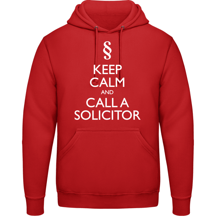 Keep Calm And Call A Solicitor Hoodie 0 image