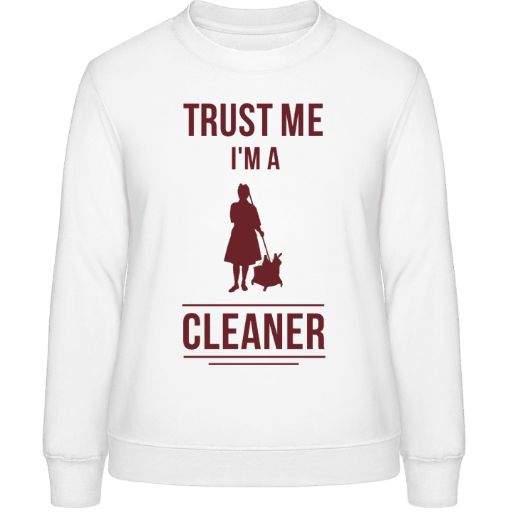 Trust Me I´m A Cleaner Felpa donna contain pic