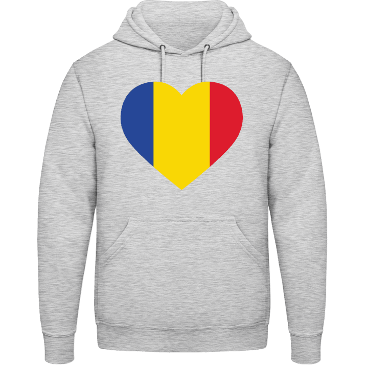 Romania Heart Flag Sudadera con capucha contain pic