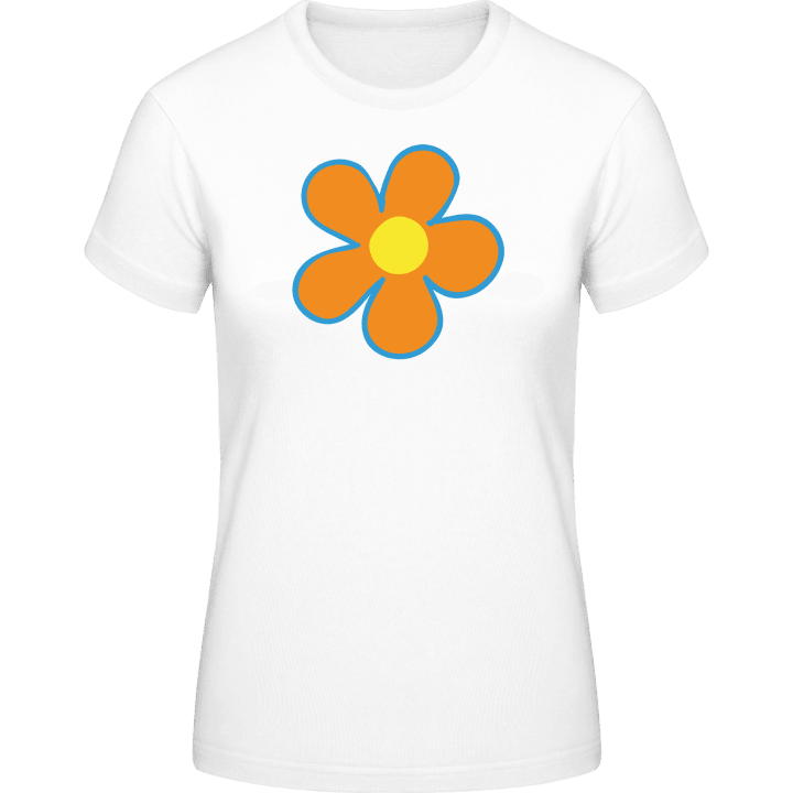 Fargerigt Blomst T-skjorte for kvinner 0 image