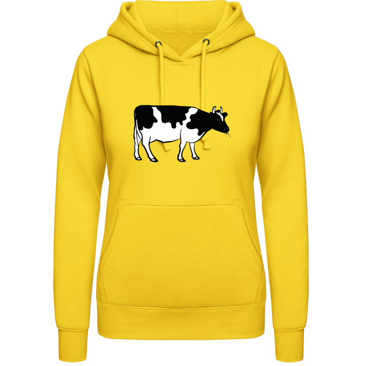 Cow Illustration Hættetrøje til kvinder 0 image