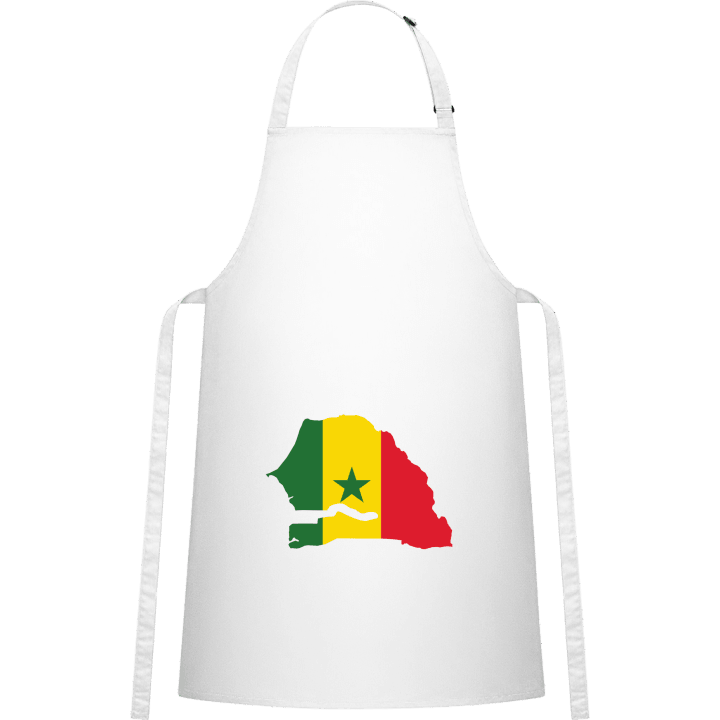 Senegal Map Delantal de cocina contain pic