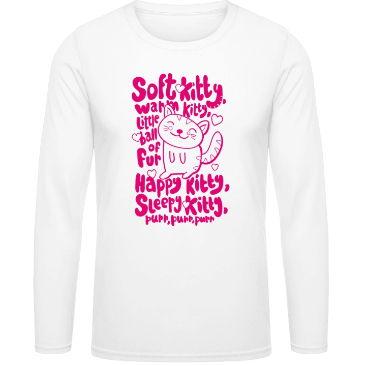 Soft Kitty Warm Kitty Little Ball Of Fur Long Sleeve Shirt 0 image