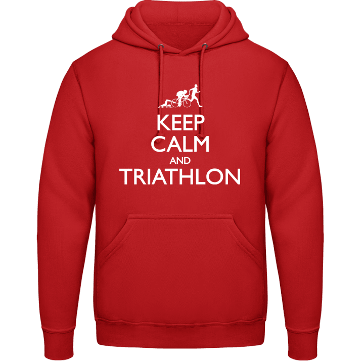 Keep Calm And Triathlon Hoodie contain pic
