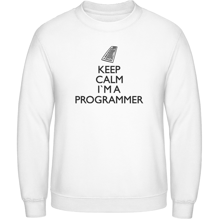 Keep Calm I'm A Programmer Sweatshirt contain pic