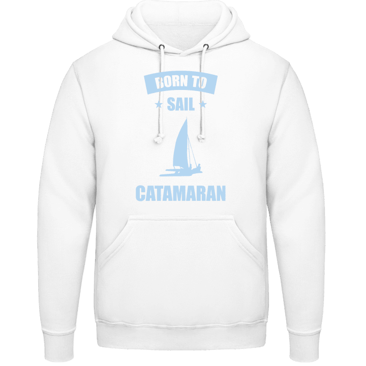 Born To Sail Catamaran Sudadera con capucha contain pic