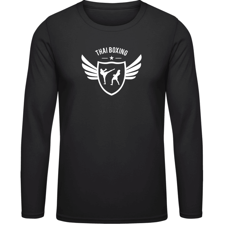 Thai Boxing Winged Long Sleeve Shirt contain pic