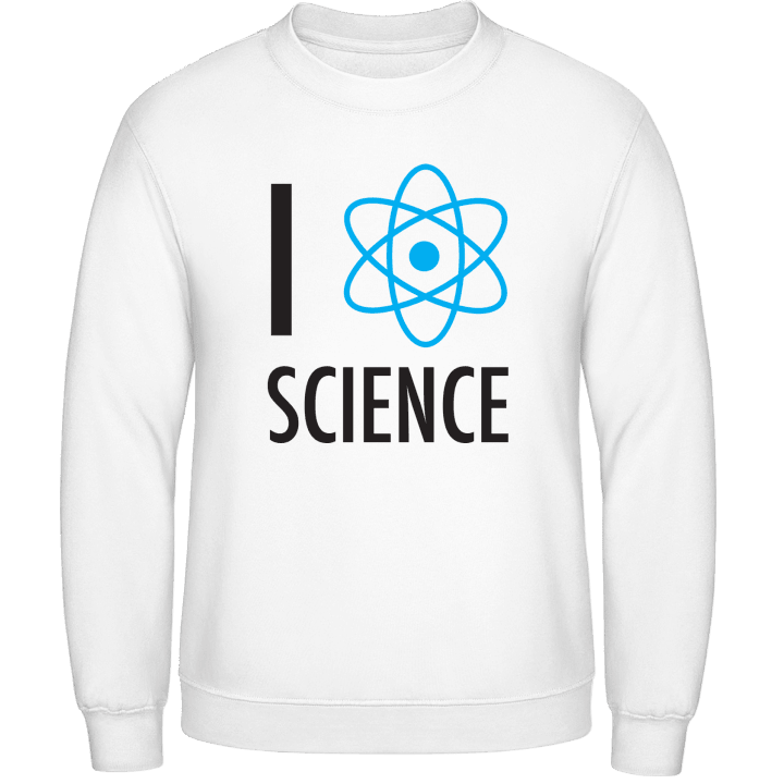 I heart Science Sweatshirt contain pic