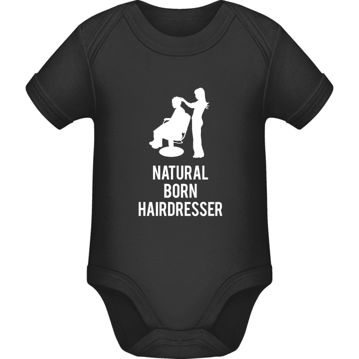 Natural Born Hairdresser Baby romper kostym contain pic