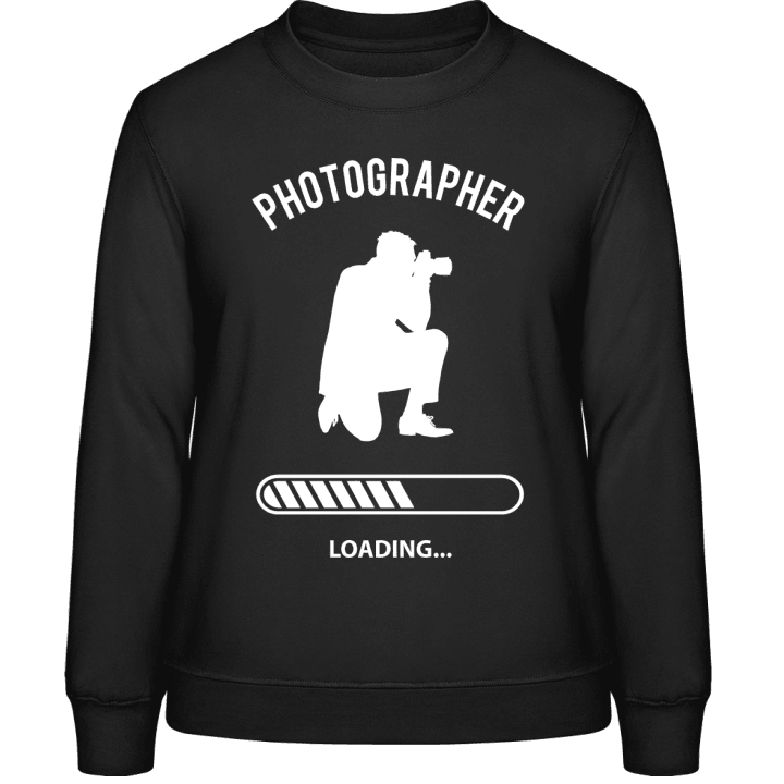 Photographer Loading Women Sweatshirt contain pic