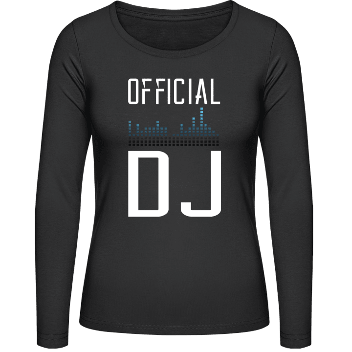 Official DJ Camisa de manga larga para mujer contain pic