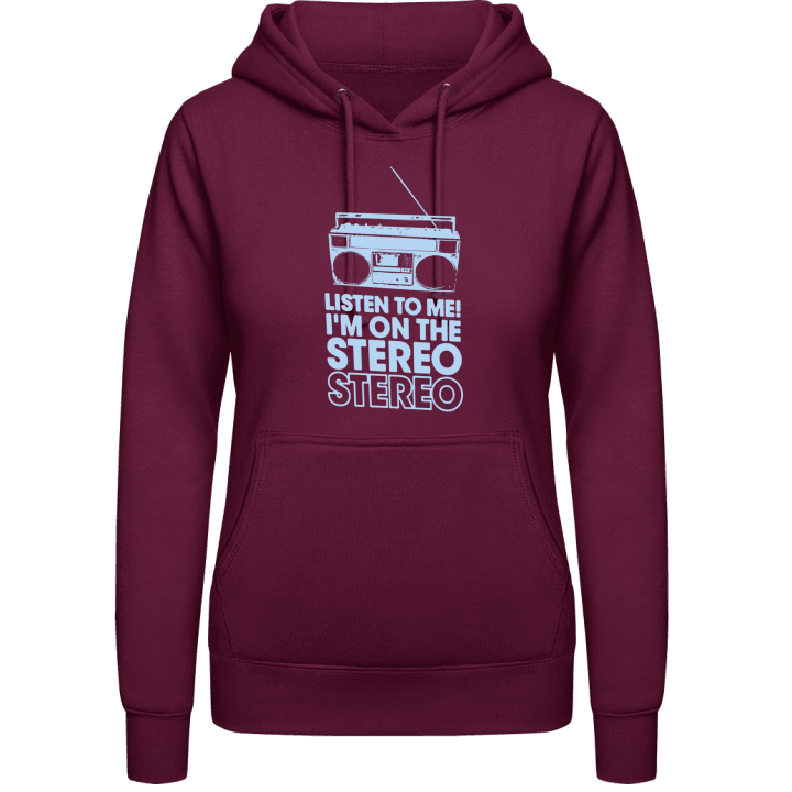 Pavement Stereo Women Hoodie contain pic