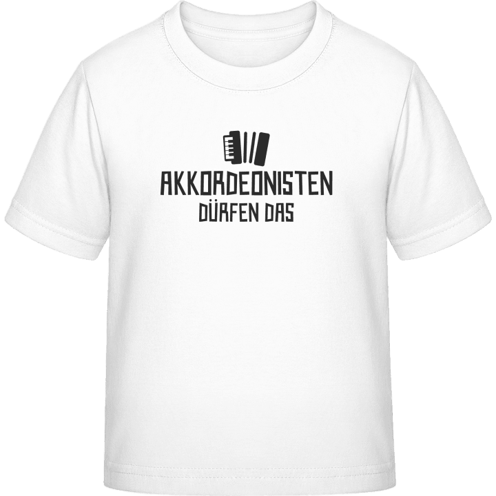 Akkordeonisten dürfen das T-shirt för barn contain pic