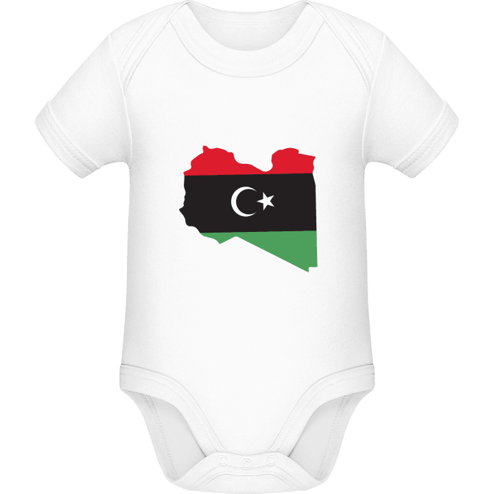 Libya Map Baby romper kostym contain pic