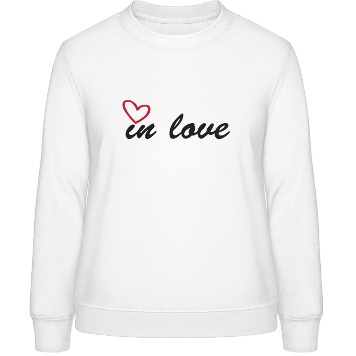 In Love Logo Frauen Sweatshirt contain pic