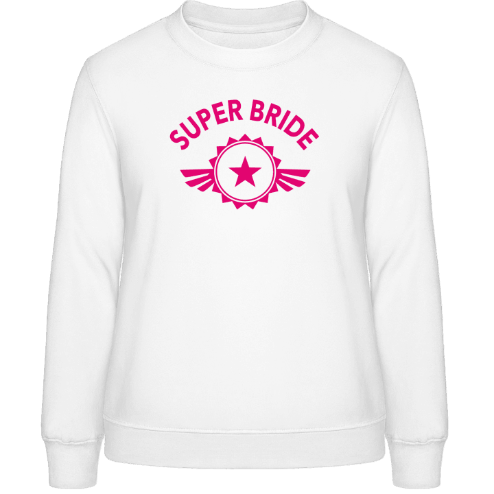 Super Bride Women Sweatshirt contain pic