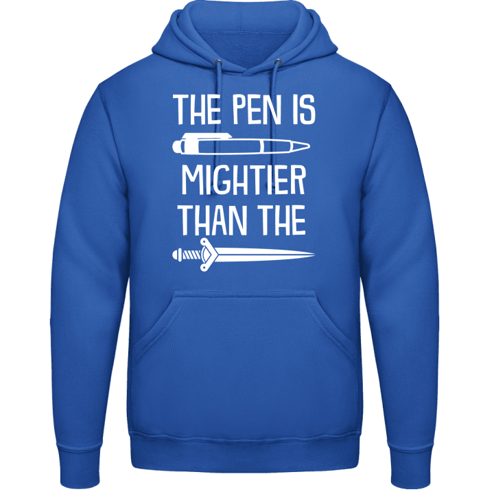 The Pen I Mightier Than The Sword Felpa con cappuccio 0 image