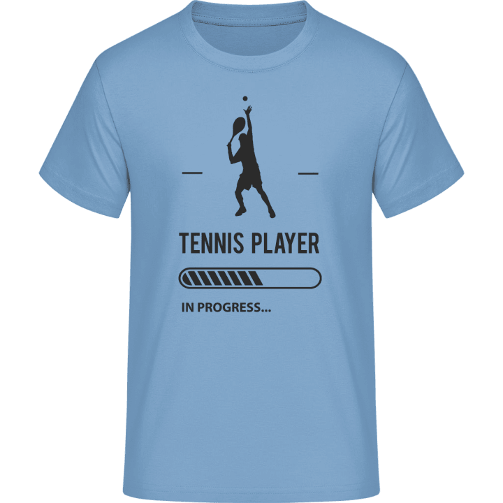 Tennis Player in Progress Camiseta contain pic