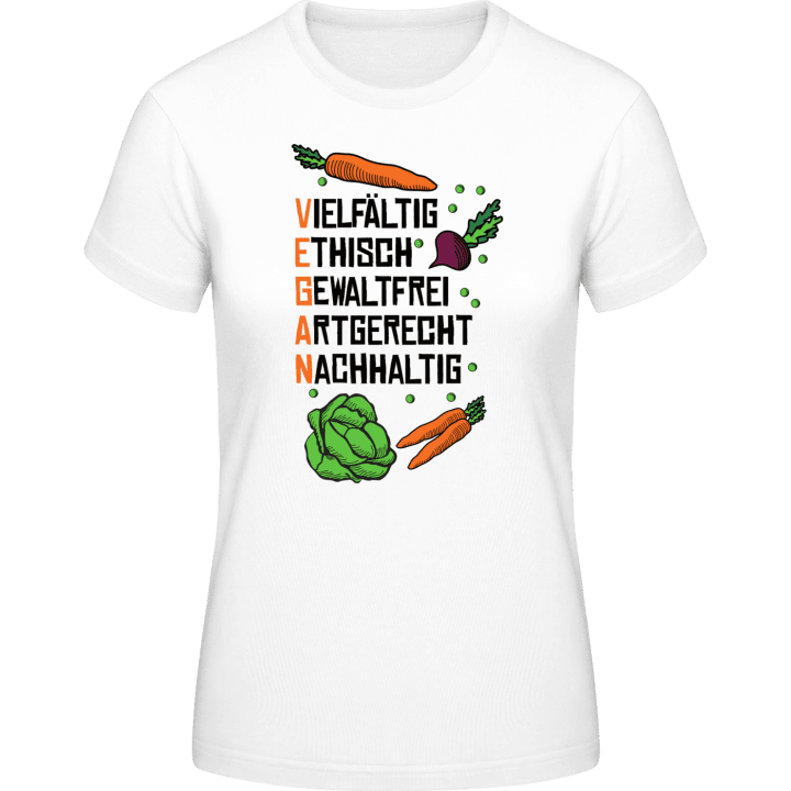 Vegan Definition T-skjorte for kvinner 0 image