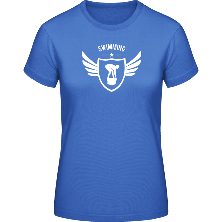 Swimming Winged Frauen T-Shirt contain pic