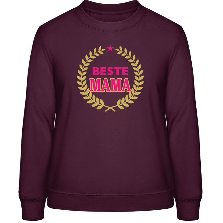 Beste Mama Logo Frauen Sweatshirt 0 image