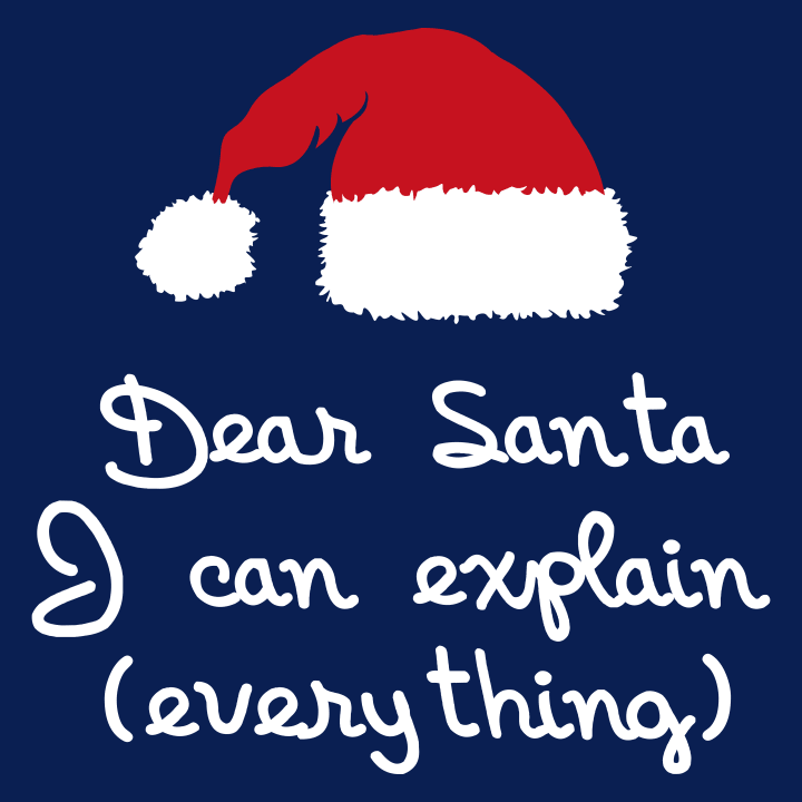 Dear Santa I Can Explain Everything T-shirt à manches longues pour femmes 0 image