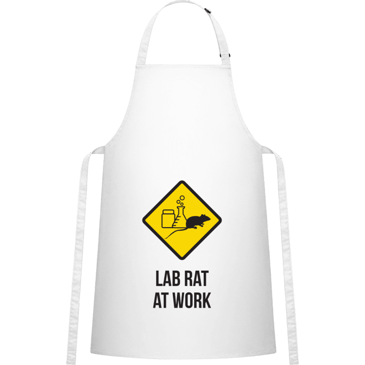 Lab Rat At Work Kochschürze contain pic