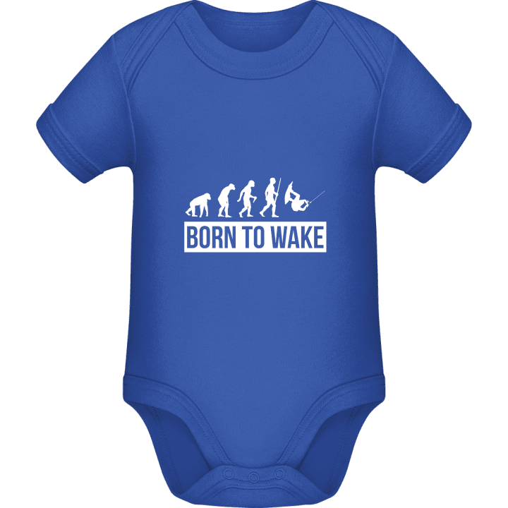 Born To Wake Baby Romper contain pic