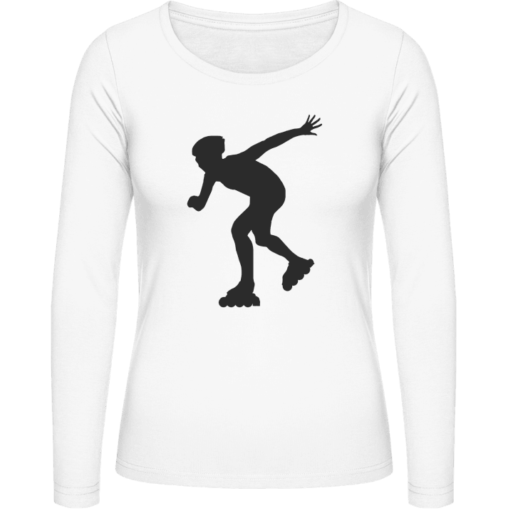 Inline Skater Vrouwen Lange Mouw Shirt contain pic