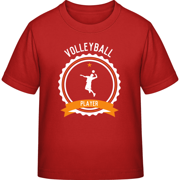 Volleyball Player T-shirt för barn contain pic