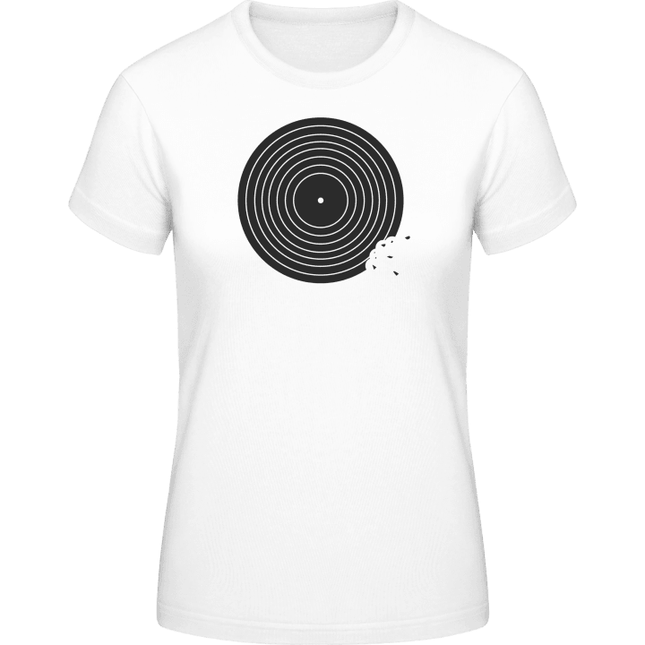 Schallplatte Frauen T-Shirt contain pic