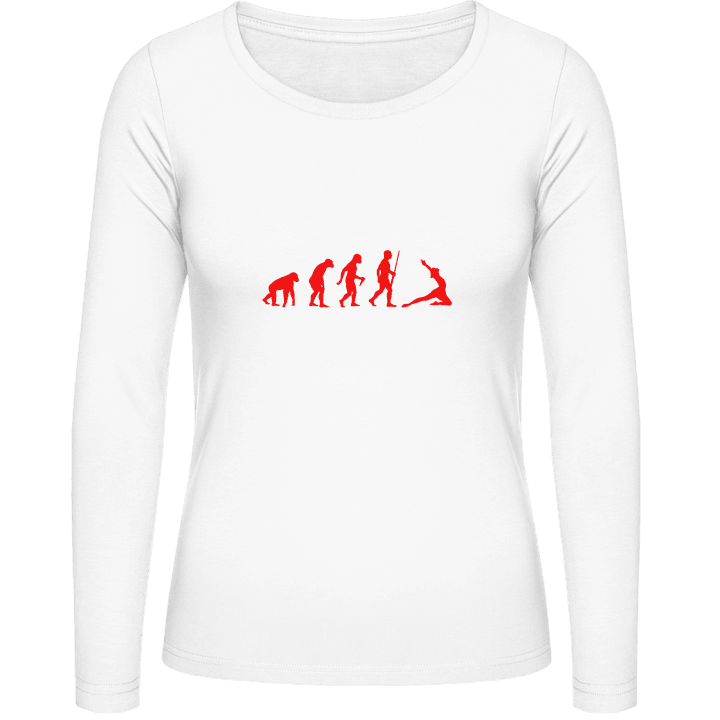 Gymnastics Dancer Evolution Langermet skjorte for kvinner contain pic