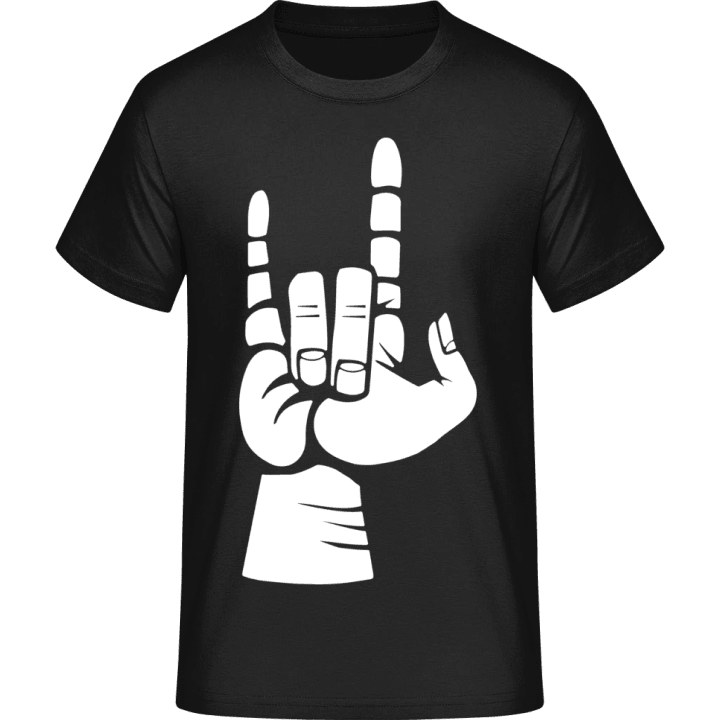 Rock And Roll Hand Sign T-Shirt contain pic