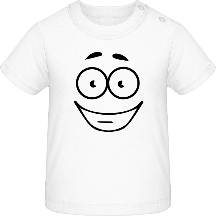 Happy Face Character T-shirt för bebisar contain pic