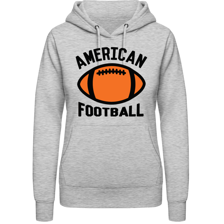American Football Logo Sudadera con capucha para mujer contain pic