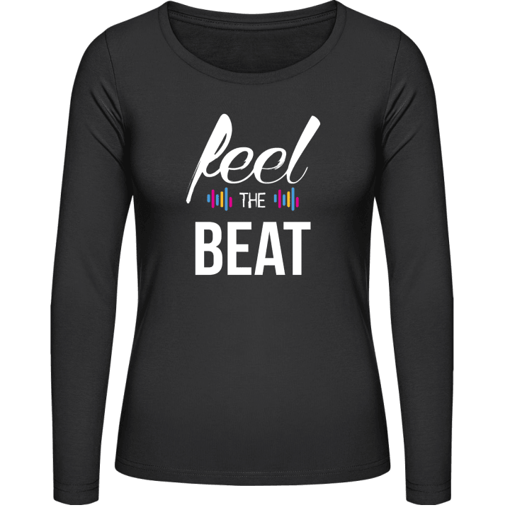 Feel The Beat T-shirt à manches longues pour femmes contain pic