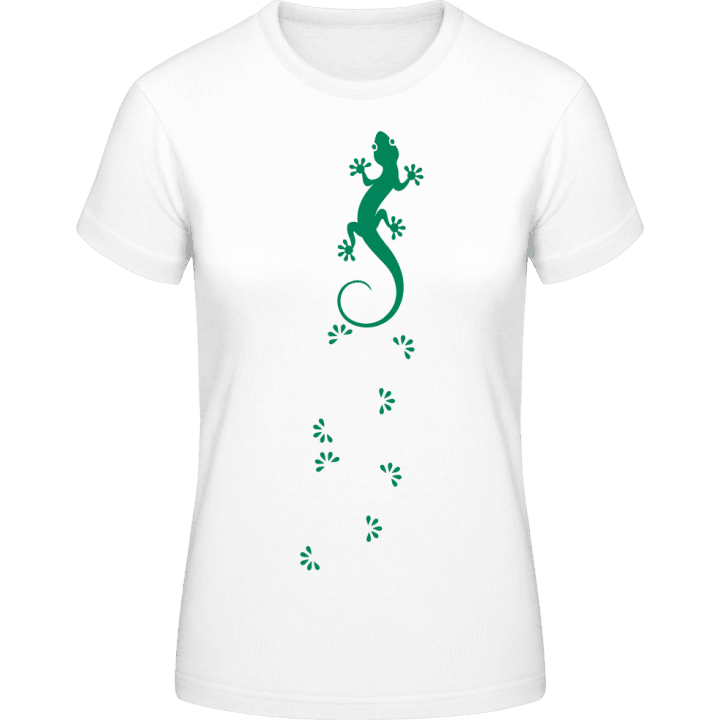Gecko Tracks Vrouwen T-shirt 0 image