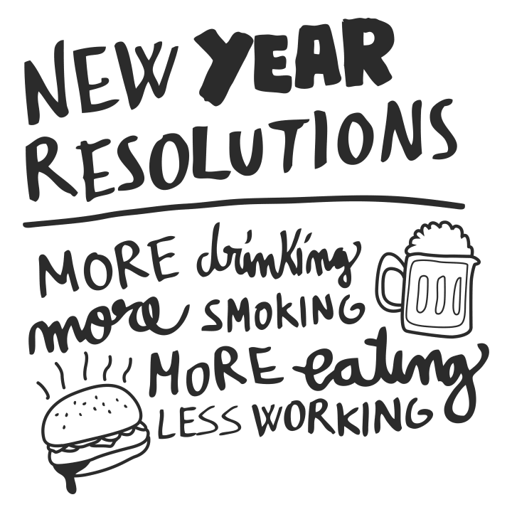 New Year Resolutions Baby T-skjorte 0 image