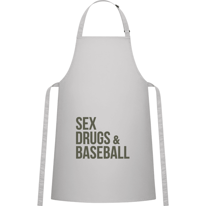 Sex Drugs Baseball Delantal de cocina contain pic
