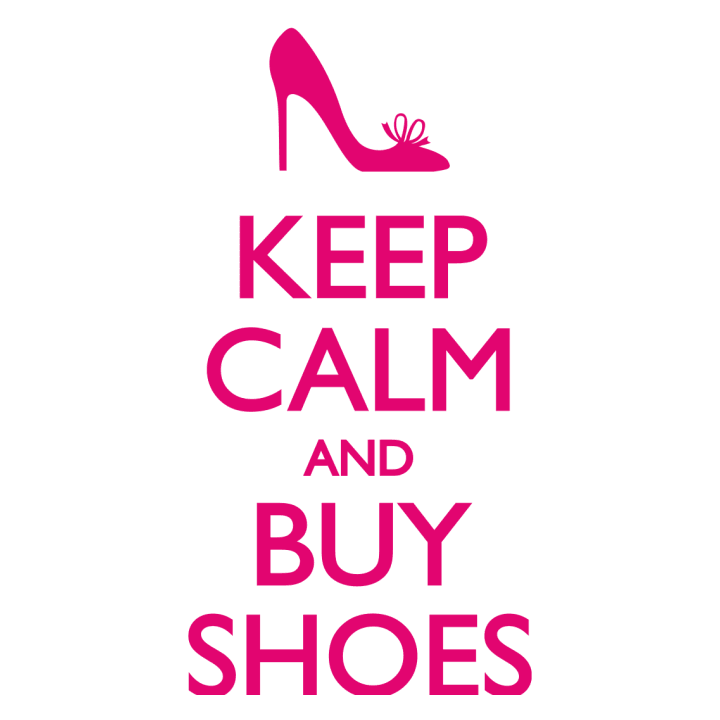 Keep Calm and Buy Shoes T-shirt för kvinnor 0 image