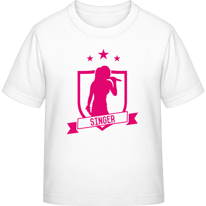 Singing Woman Kids T-shirt contain pic
