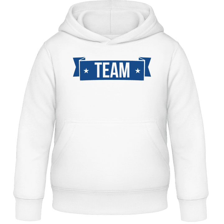 Team + YOUR TEXT Sweat à capuche pour enfants 0 image