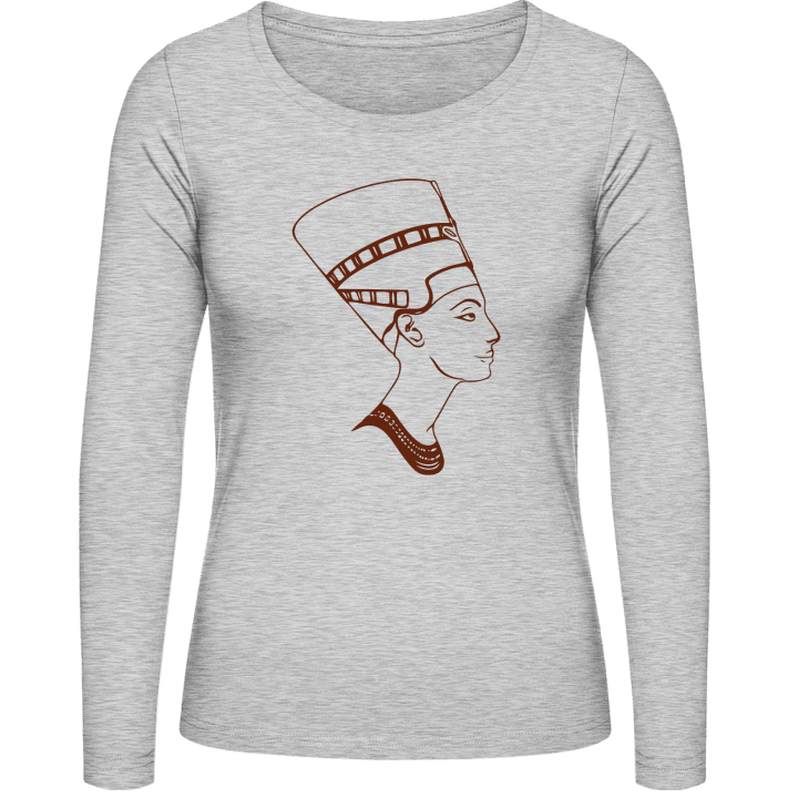 Nofretete Nefertiti Vrouwen Lange Mouw Shirt 0 image
