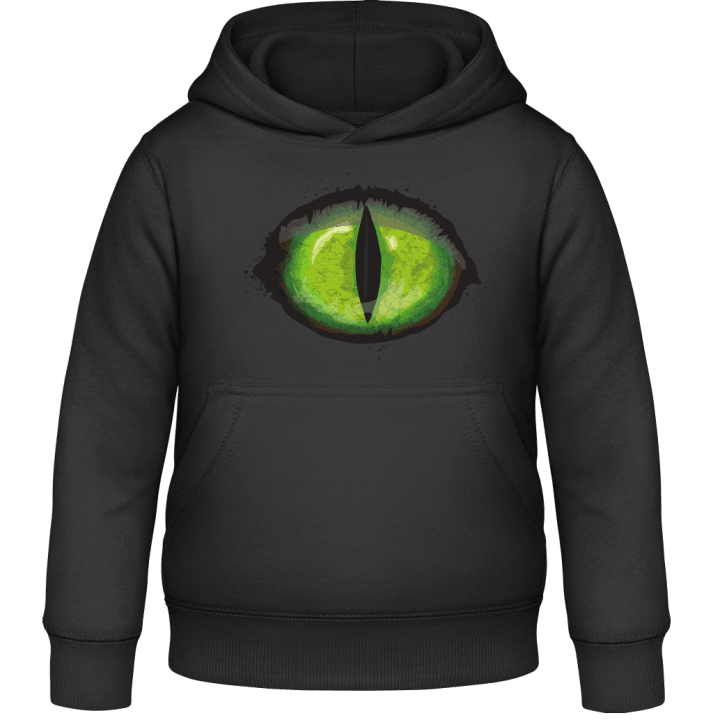 Scary Green Monster Eye Felpa con cappuccio per bambini 0 image