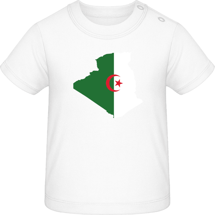 Algeria Map Baby T-skjorte contain pic