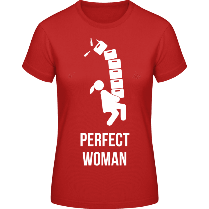 Perfect Woman T-skjorte for kvinner contain pic