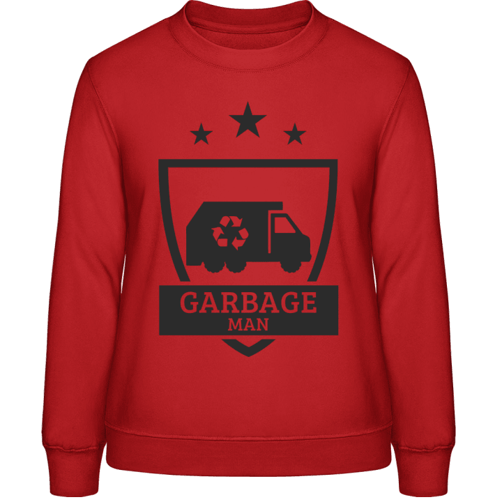 Garbage Man Coat Of Arms Frauen Sweatshirt 0 image